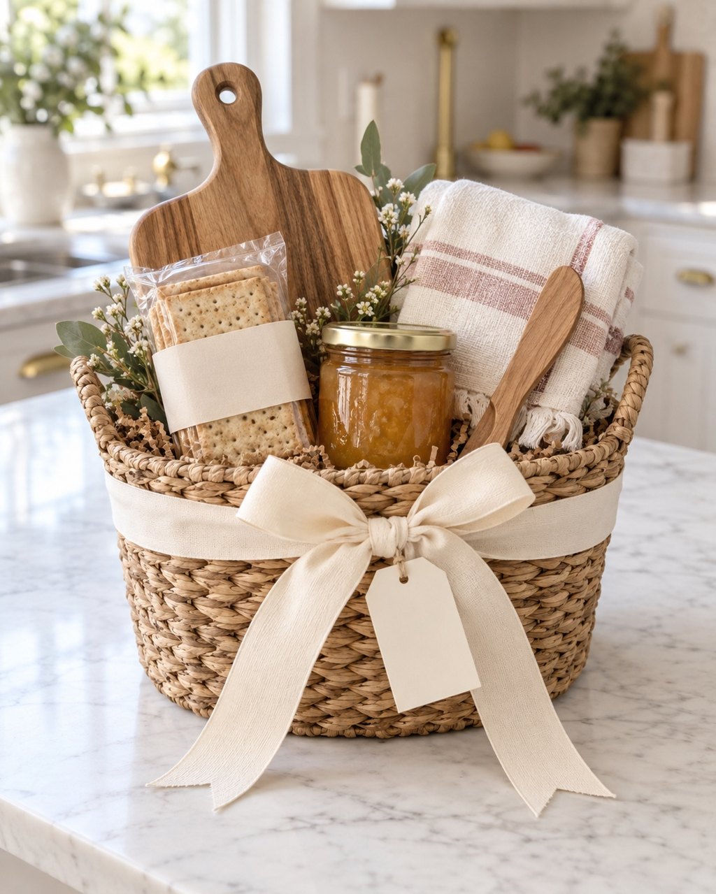 Welcome Home Basket — gift basket by The Ivory Bow
