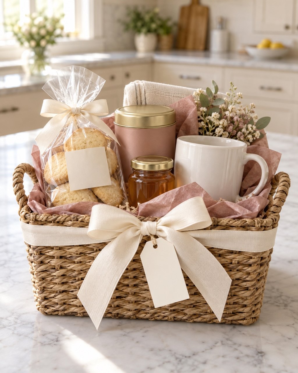 A Little Thank You — gift basket by The Ivory Bow